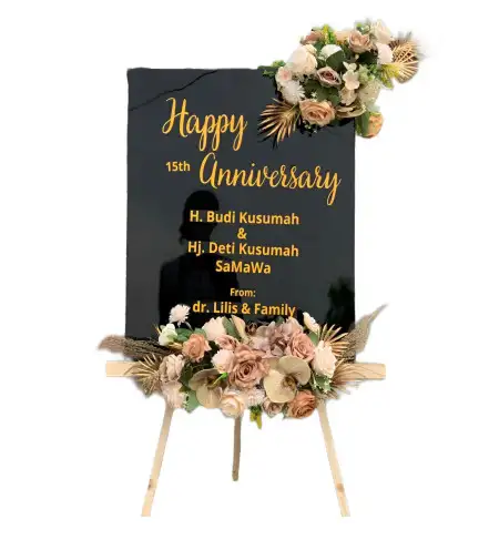 Papan Bunga Akrilik Taba Pingin